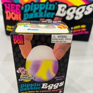 NeeDoh Dippin' Dazzler Eggs TikTok Viral!! Groovy Haze